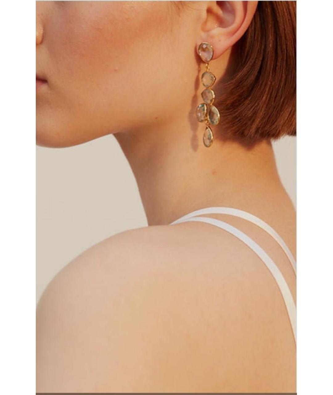 ZIMMERMANN Золотые позолоченные серьги, фото 8