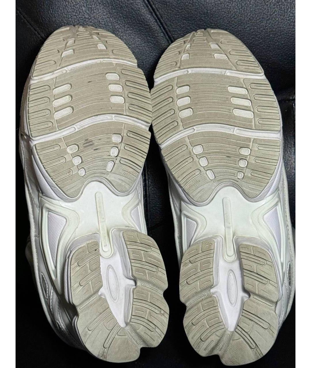 ADIDAS X RAF SIMONS Белые кожаные низкие кроссовки / кеды, фото 8