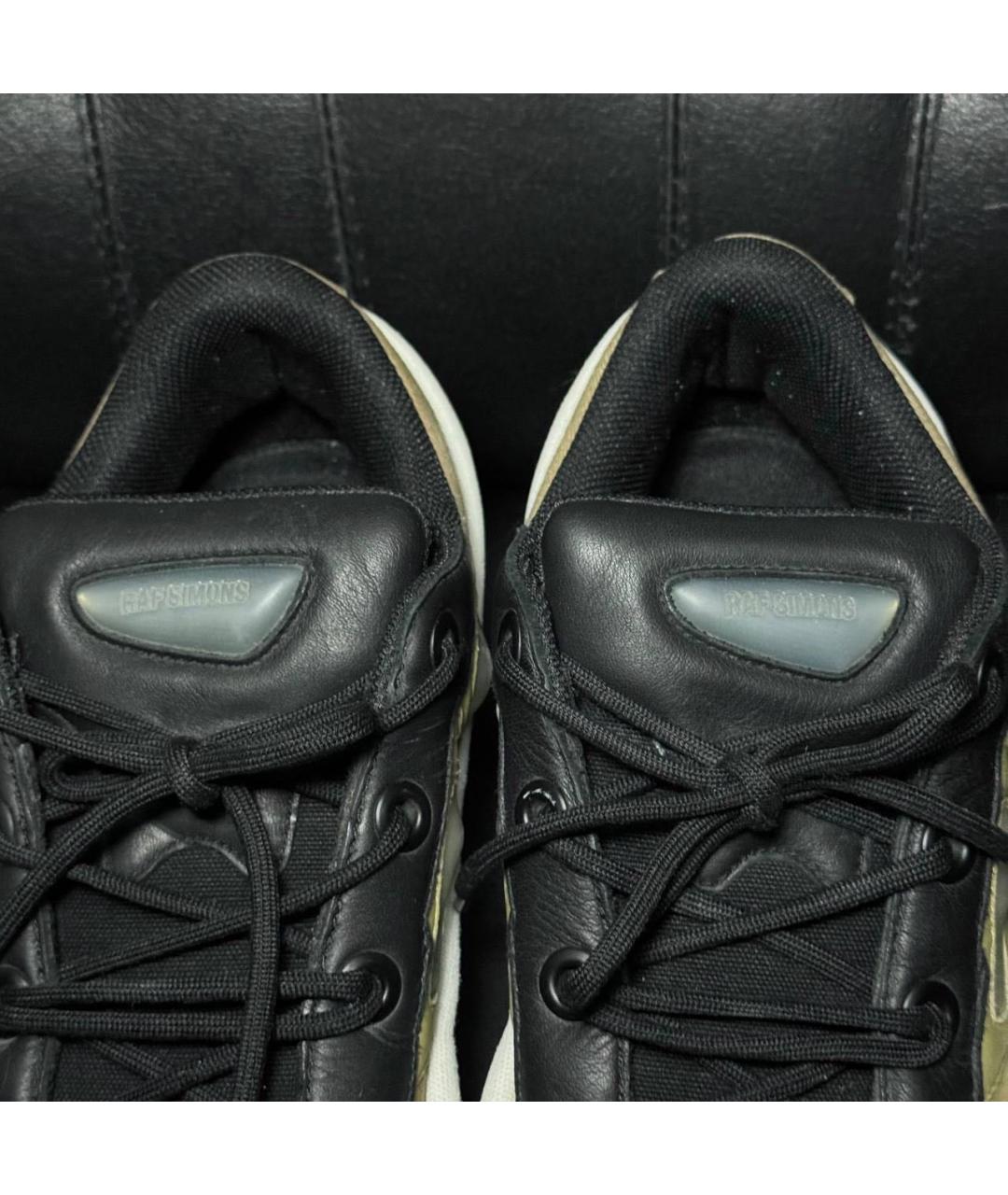 ADIDAS X RAF SIMONS Белые кожаные низкие кроссовки / кеды, фото 8