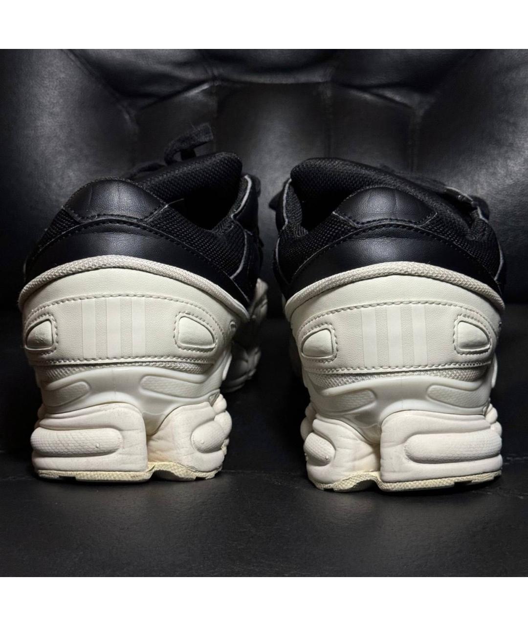 ADIDAS X RAF SIMONS Белые текстильные низкие кроссовки / кеды, фото 2