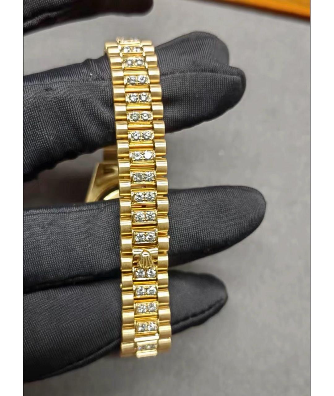 ROLEX Золотые часы из желтого золота, фото 3