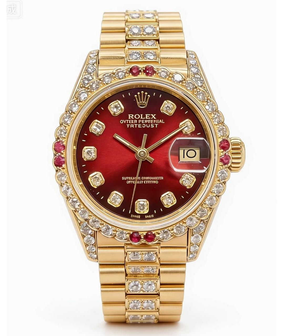 ROLEX Золотые часы из желтого золота, фото 5