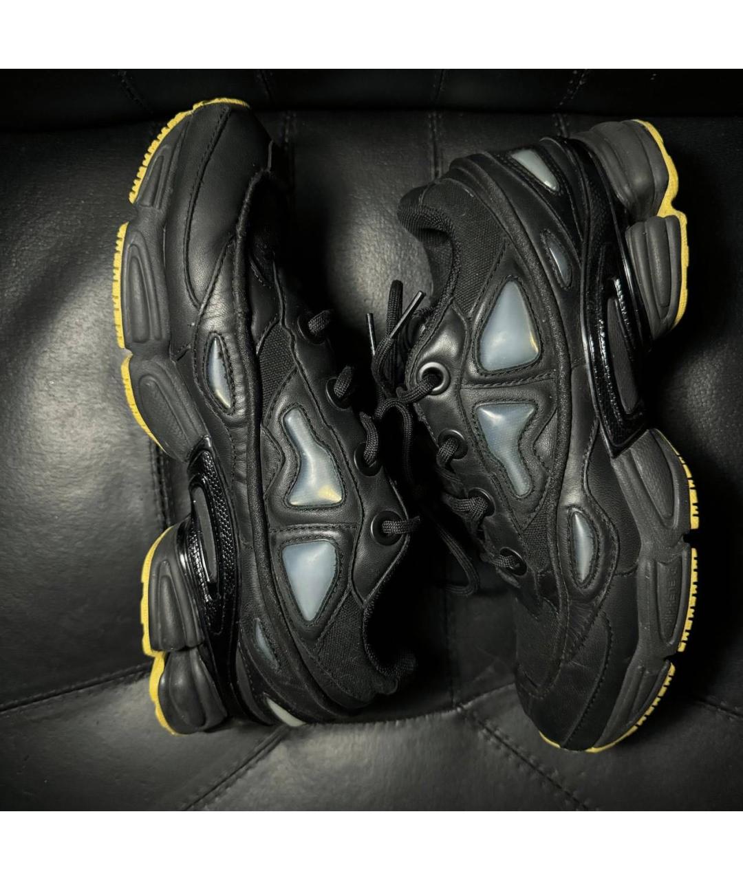 ADIDAS X RAF SIMONS Черные текстильные кроссовки, фото 3