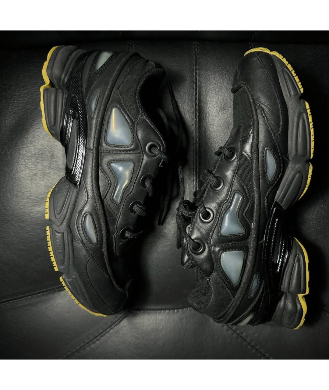 ADIDAS X RAF SIMONS Черные текстильные кроссовки, фото 4