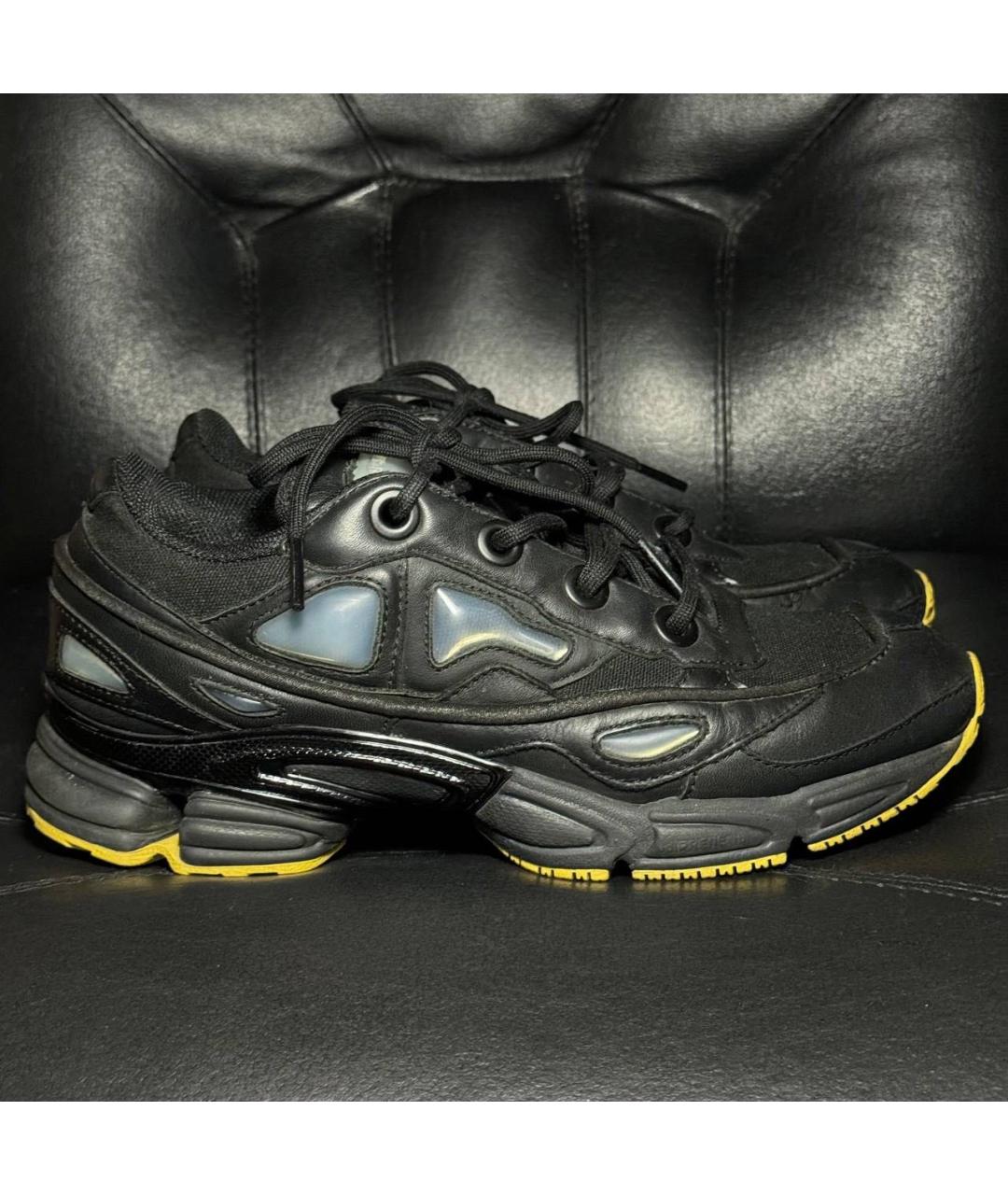 ADIDAS X RAF SIMONS Черные текстильные кроссовки, фото 9