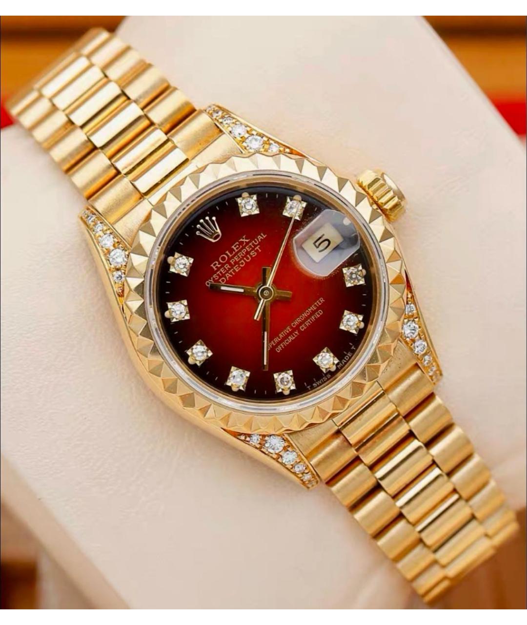 ROLEX Золотые часы из желтого золота, фото 2