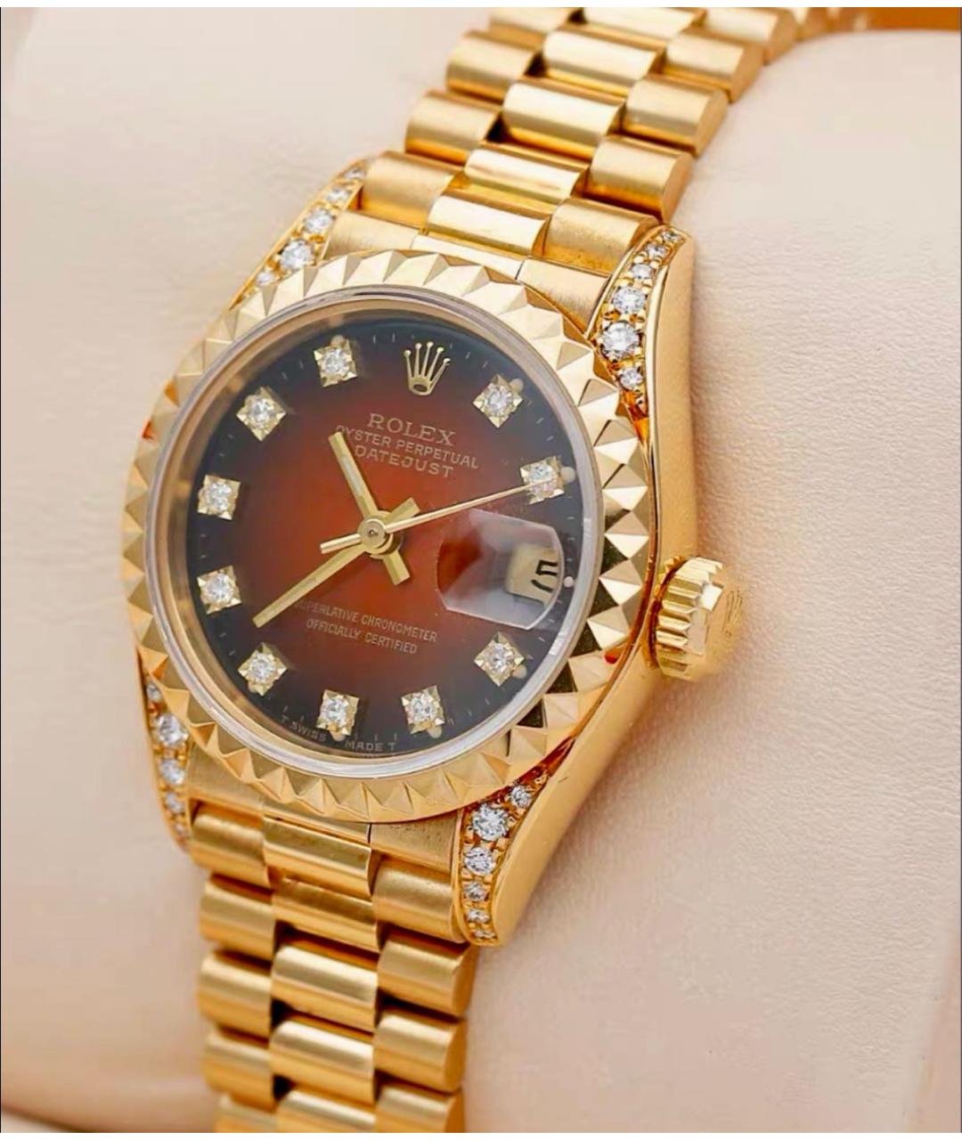 ROLEX Золотые часы из желтого золота, фото 3