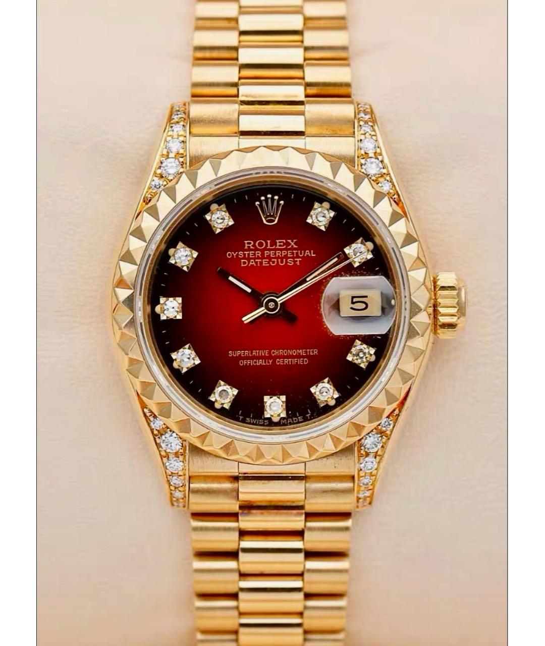 ROLEX Золотые часы из желтого золота, фото 5