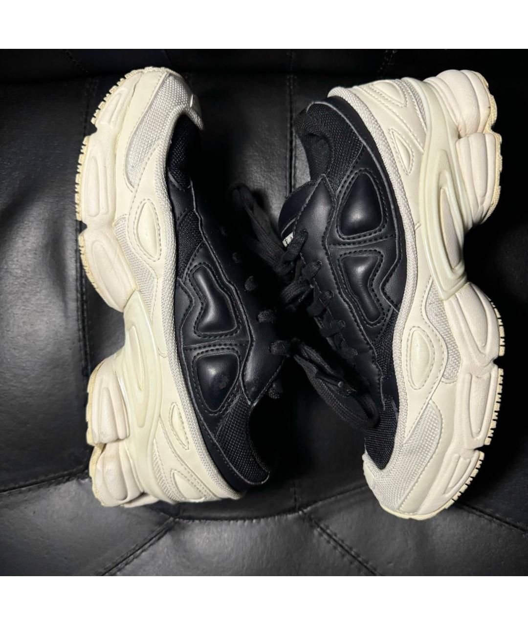 ADIDAS X RAF SIMONS Белые текстильные кроссовки, фото 4