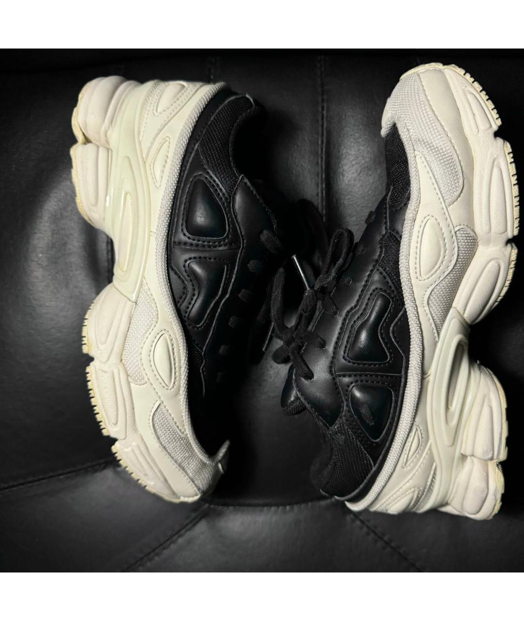 ADIDAS X RAF SIMONS Белые текстильные кроссовки, фото 3