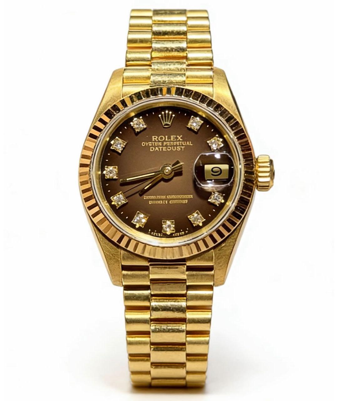 ROLEX Золотые часы из желтого золота, фото 5