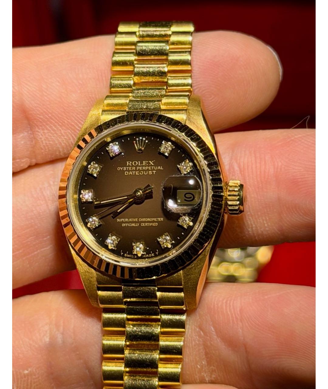 ROLEX Золотые часы из желтого золота, фото 3