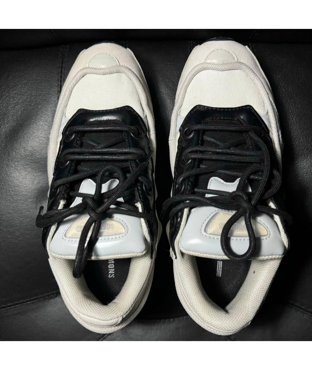 ADIDAS X RAF SIMONS Белые текстильные кроссовки, фото 6