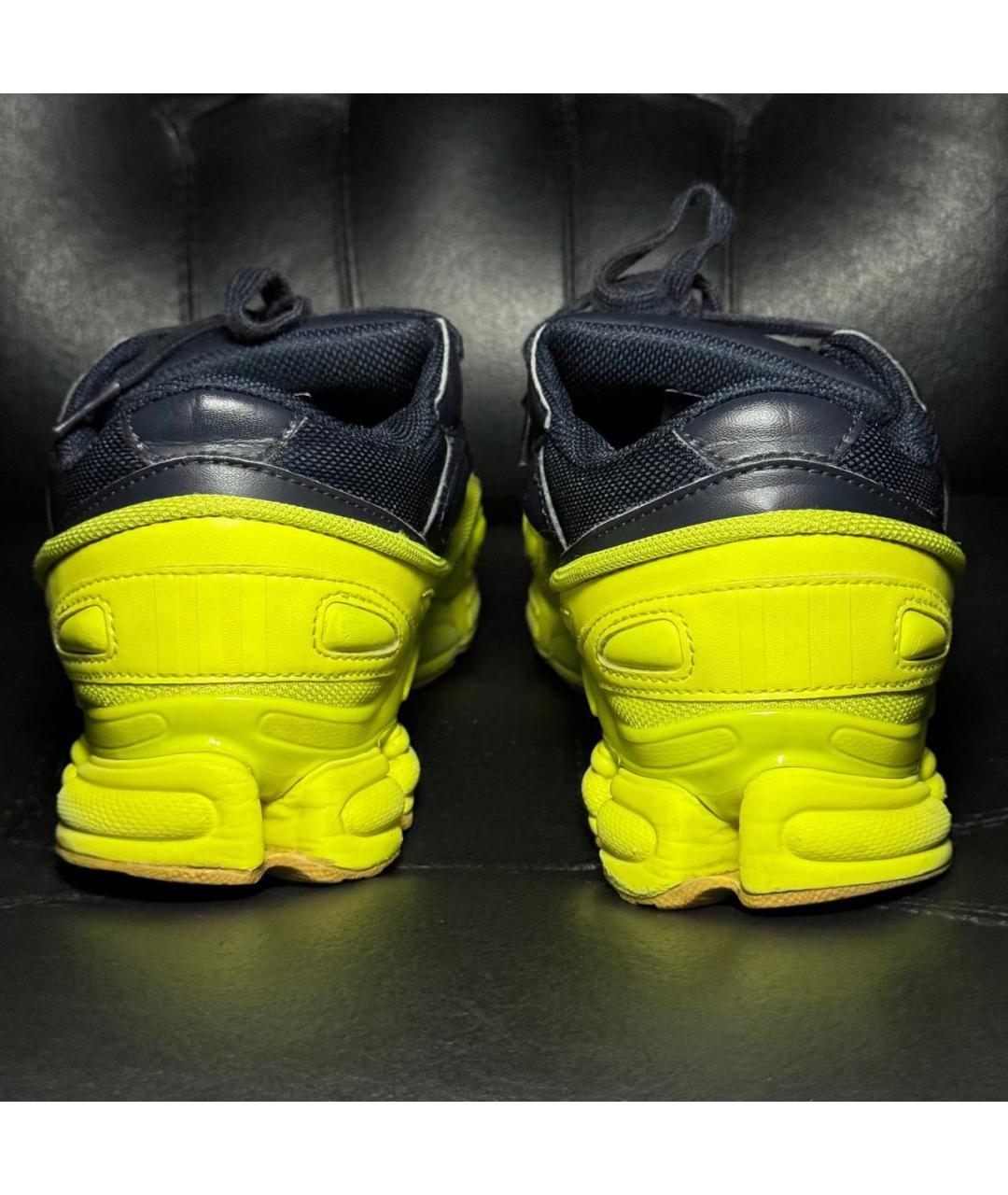 ADIDAS X RAF SIMONS Желтые текстильные кроссовки, фото 2