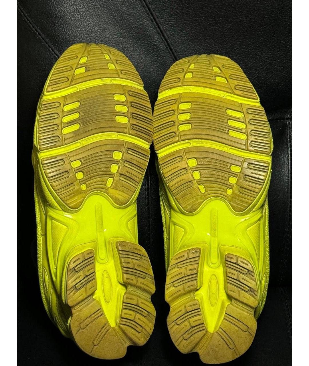 ADIDAS X RAF SIMONS Желтые текстильные кроссовки, фото 8