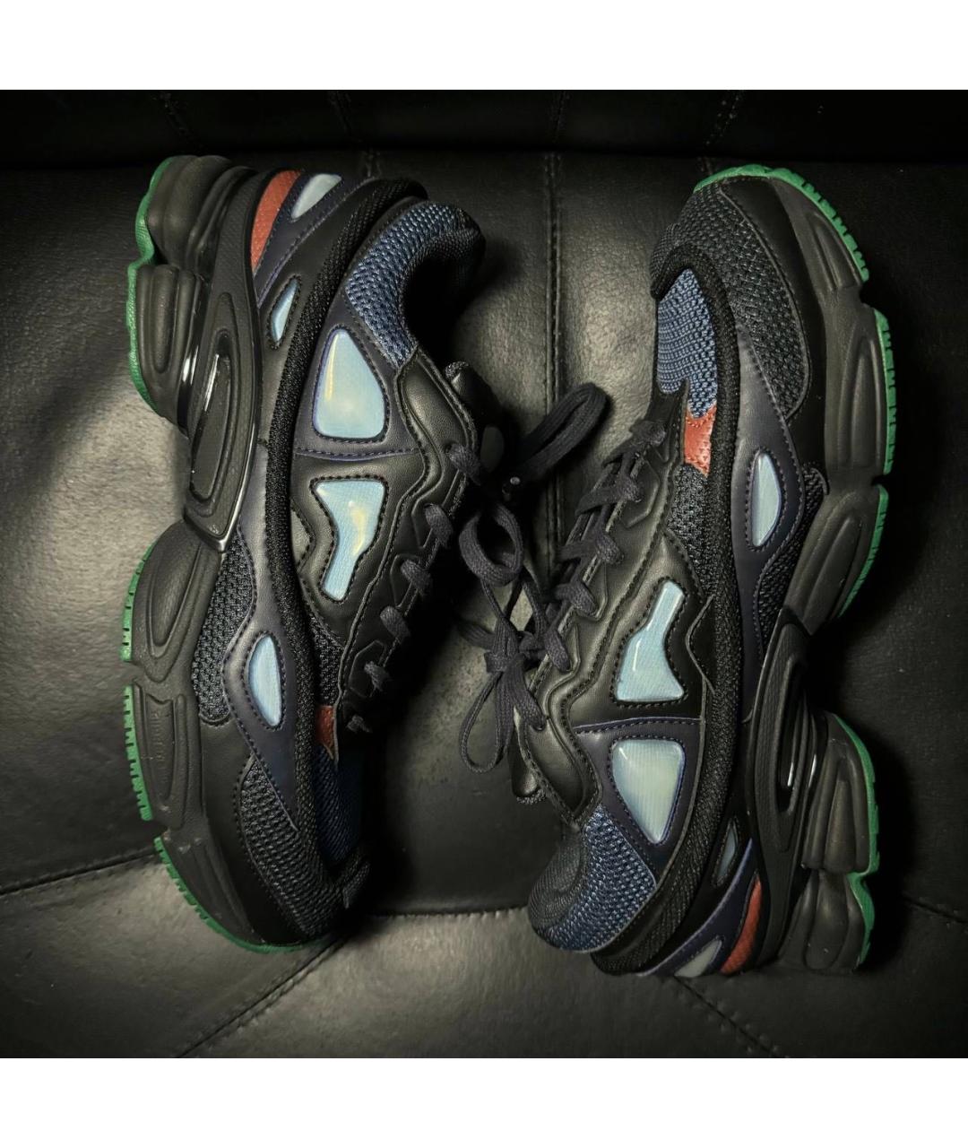 ADIDAS X RAF SIMONS Мульти текстильные низкие кроссовки / кеды, фото 3