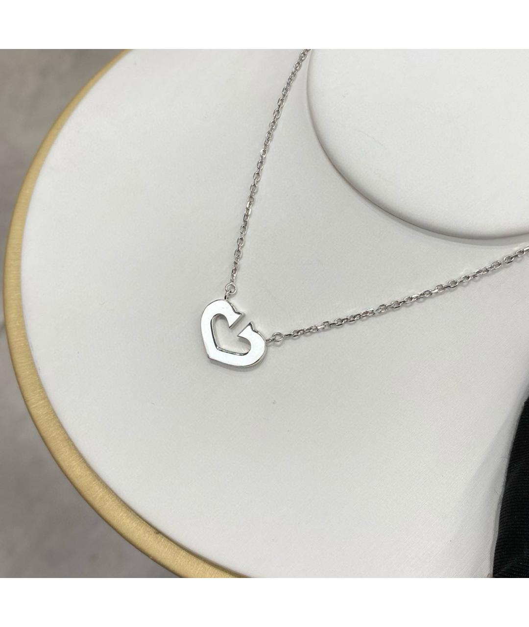 CARTIER Серебряное колье из белого золота, фото 4