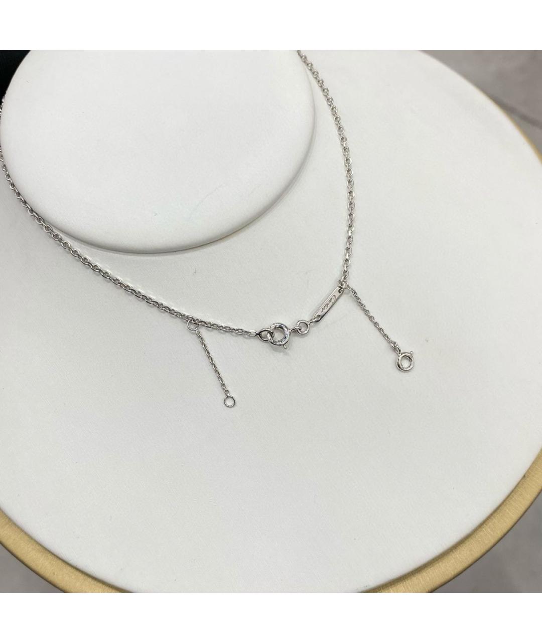 CARTIER Серебряное колье из белого золота, фото 6