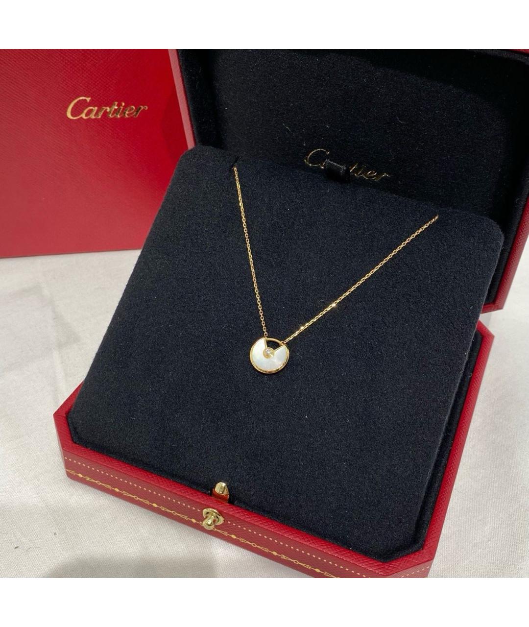 CARTIER Золотое колье из желтого золота, фото 2