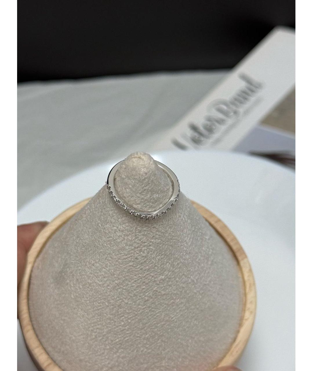 DE BEERS Серебряное платиновое кольцо, фото 4