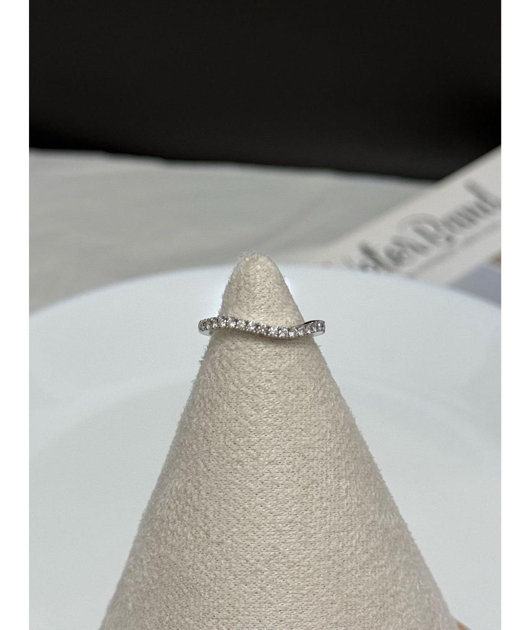 DE BEERS Серебряное платиновое кольцо, фото 2