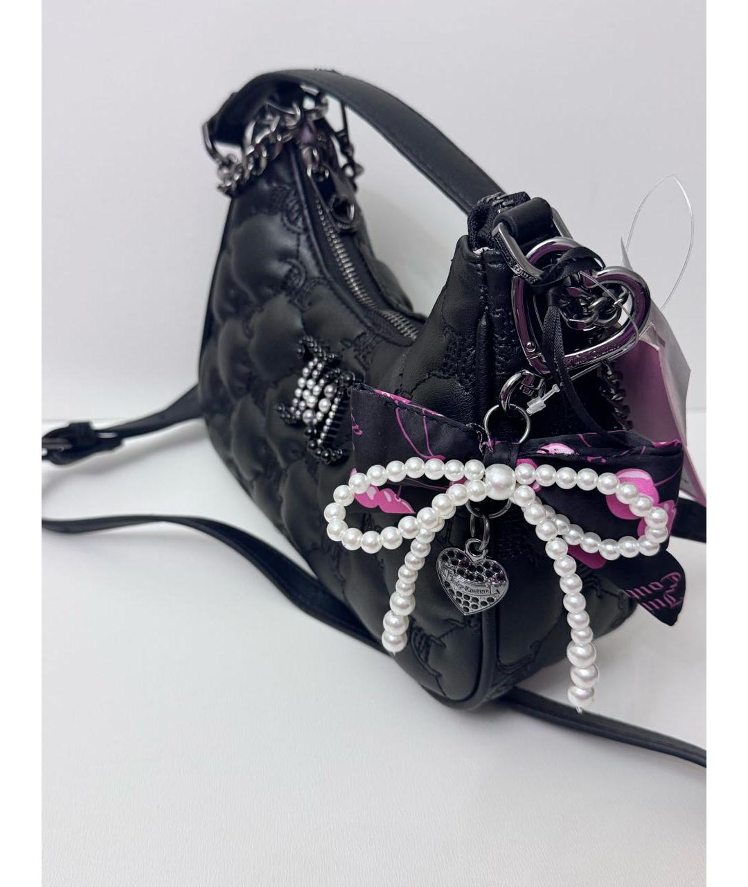 JUICY COUTURE Черная сумка через плечо, фото 2