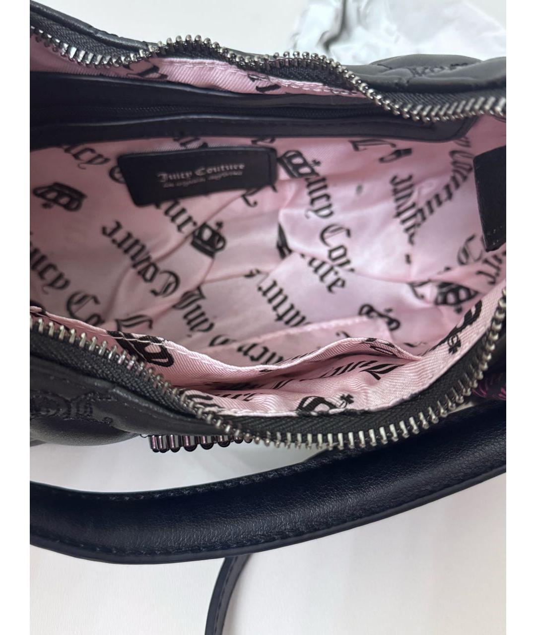 JUICY COUTURE Черная сумка через плечо, фото 4