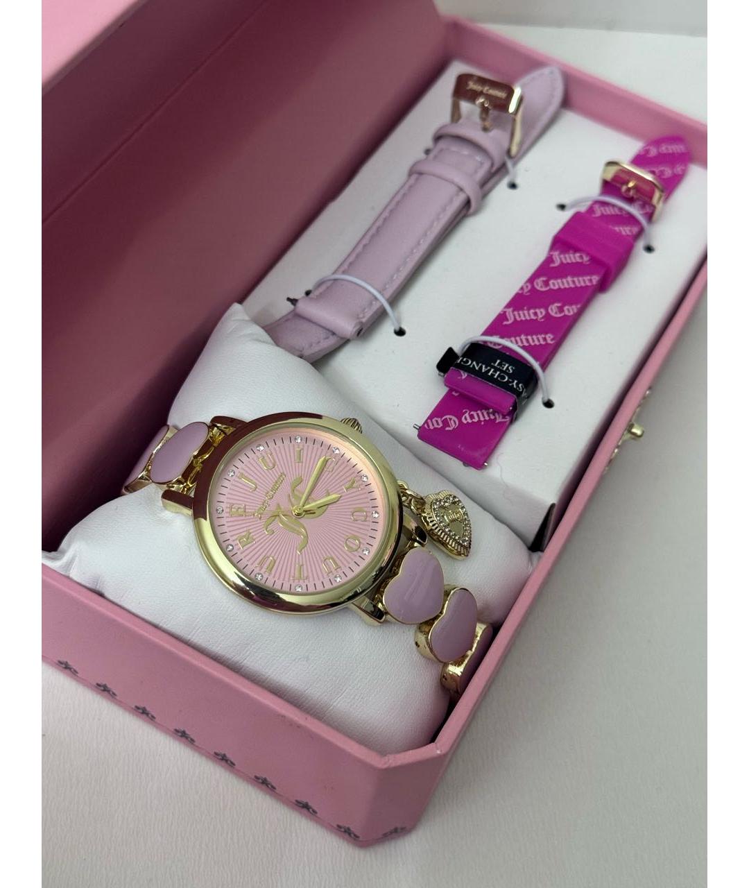 JUICY COUTURE Розовые часы, фото 3