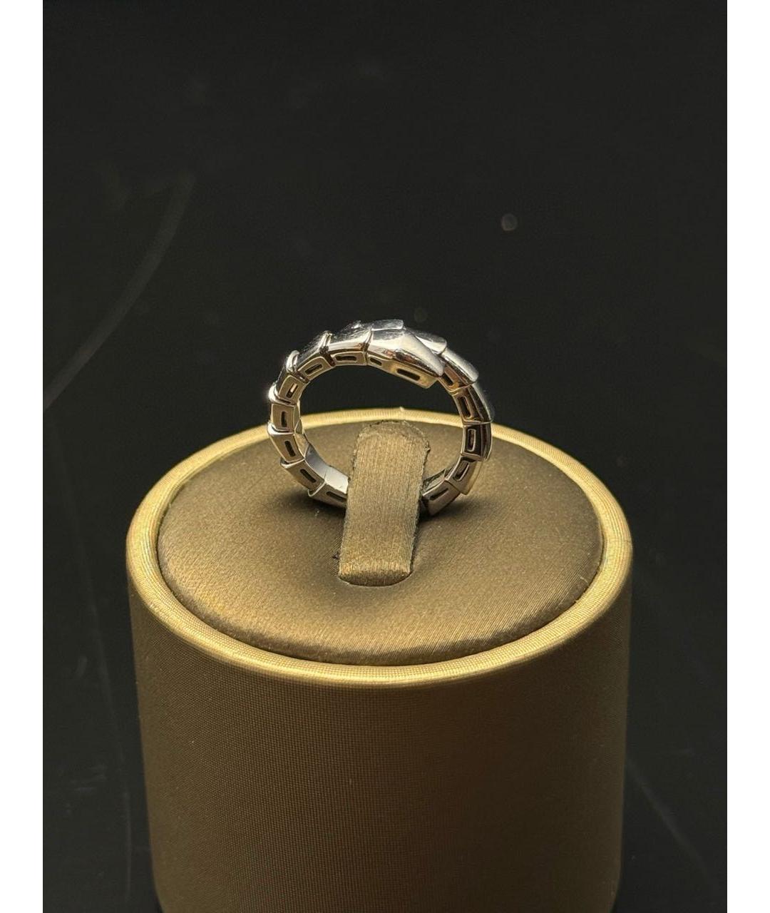 BVLGARI Серебряное кольцо из белого золота, фото 3