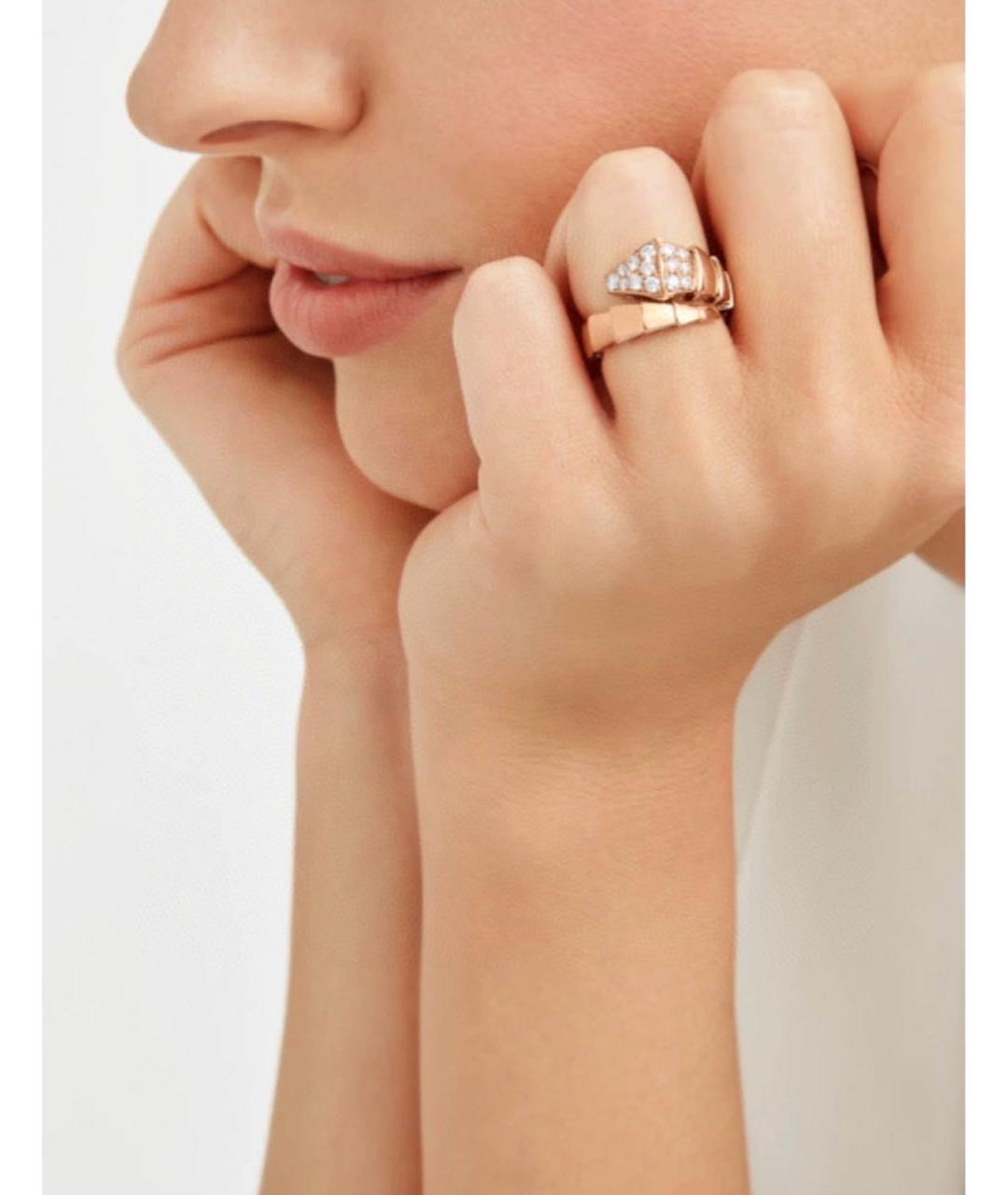 BVLGARI Золотое кольцо из розового золота, фото 4