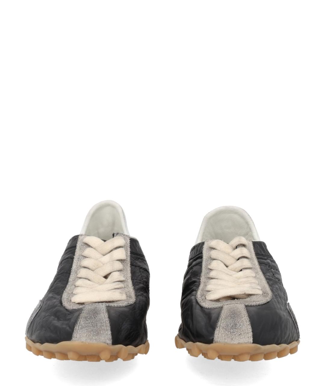 MAISON MARGIELA Мульти кожаные кроссовки, фото 3