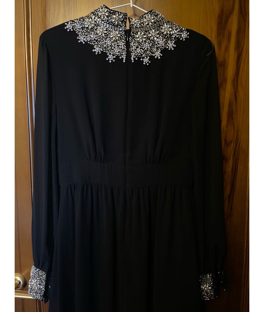 SANDRO Черное повседневное платье, фото 2