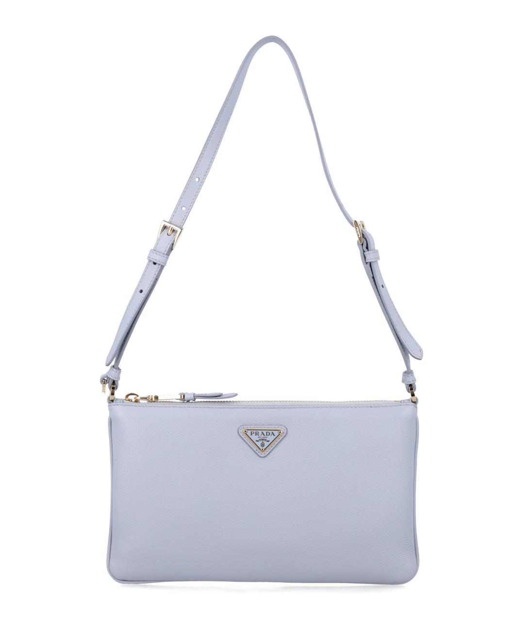 PRADA Кожаная сумка с короткими ручками, фото 1