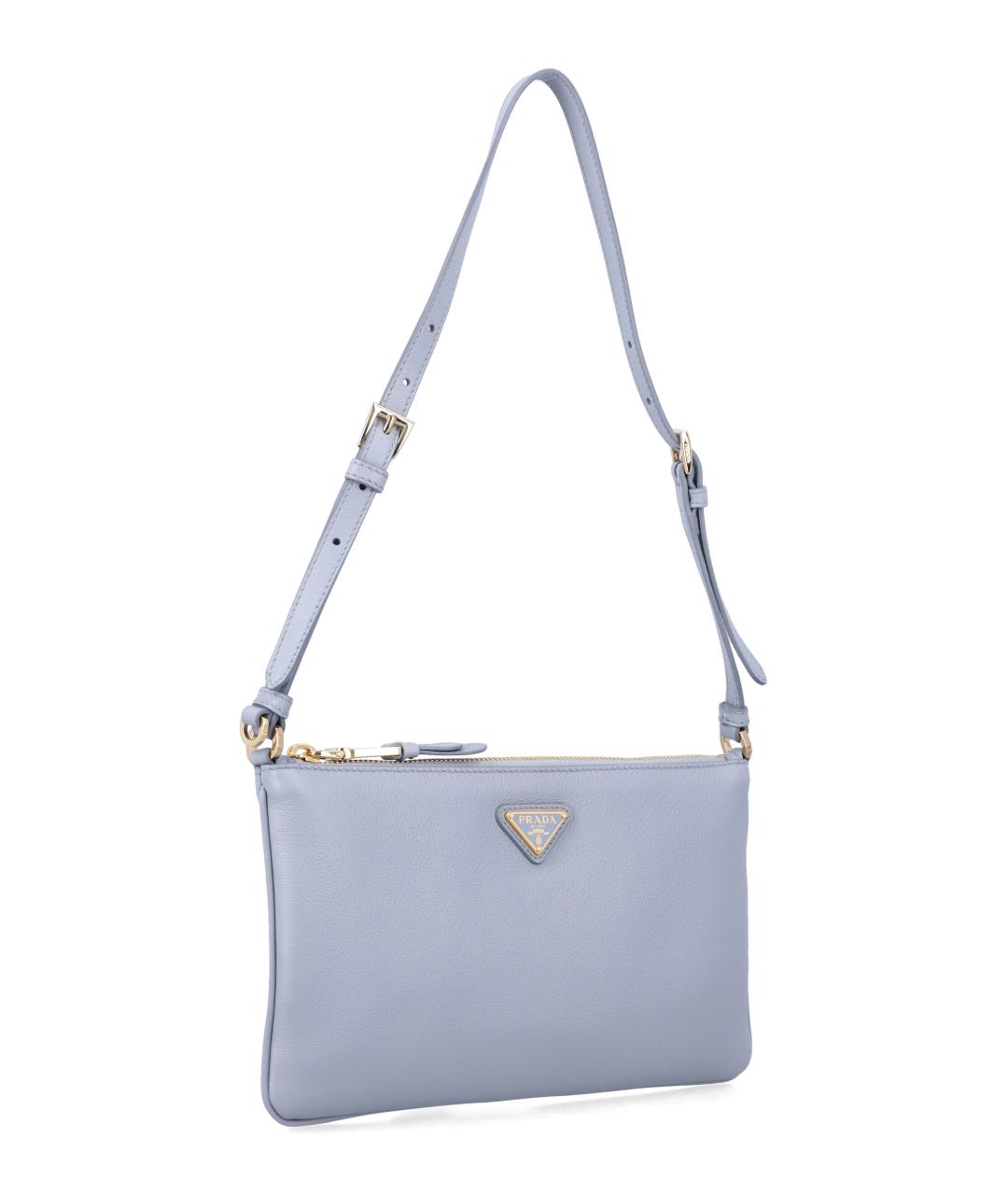 PRADA Кожаная сумка с короткими ручками, фото 2