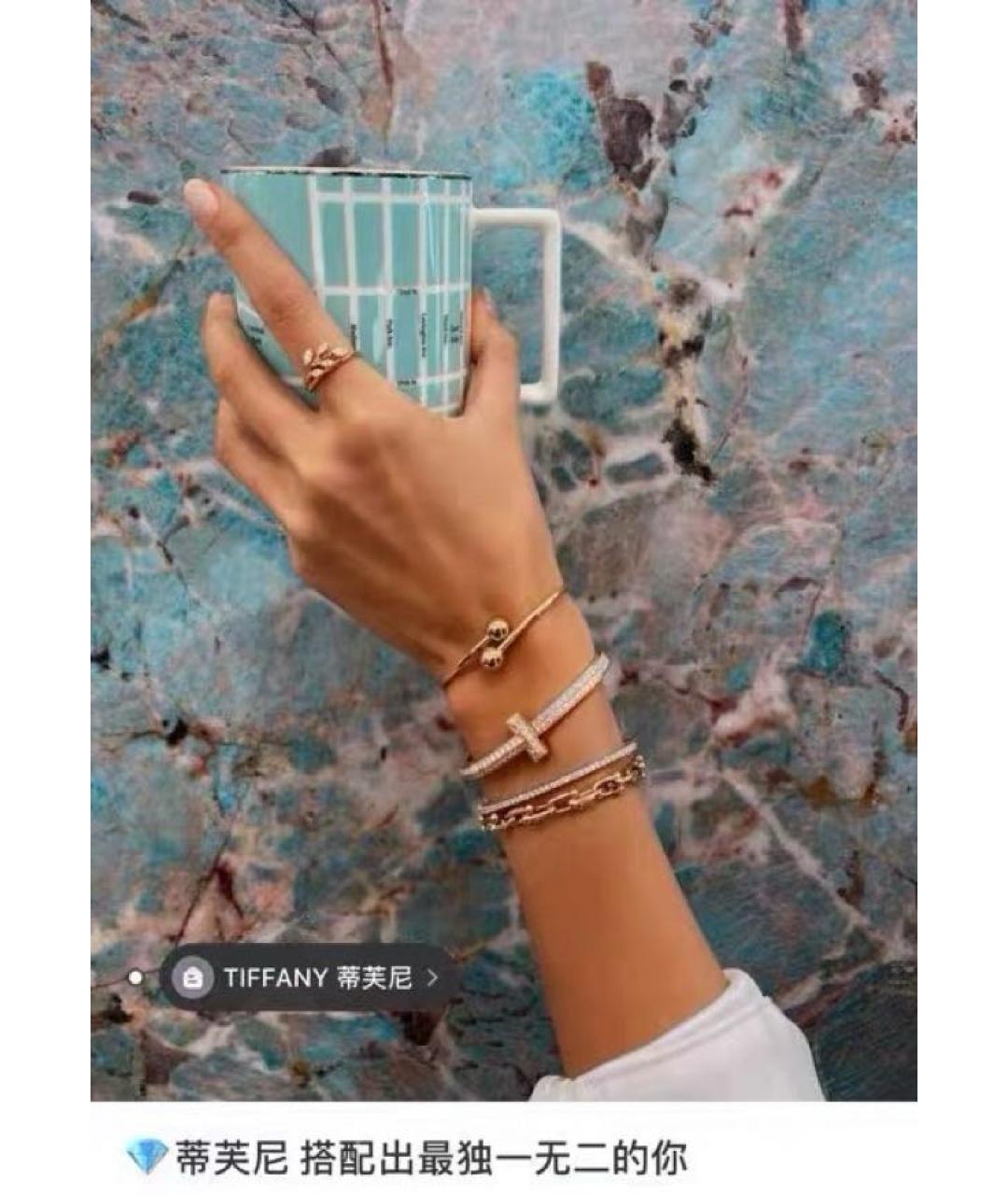 TIFFANY&CO Золотой браслет из розового золота, фото 6