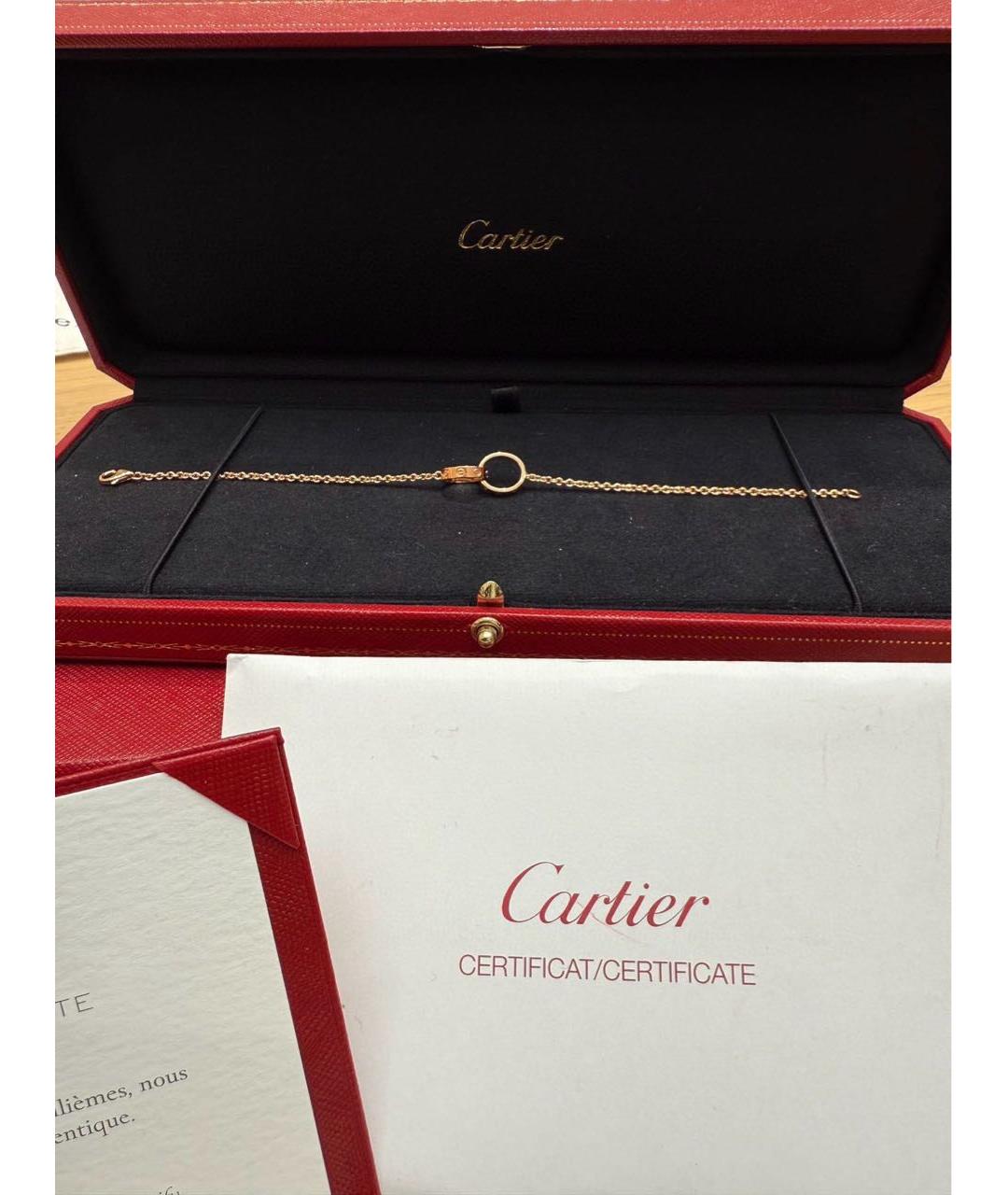 CARTIER Золотой браслет из розового золота, фото 2