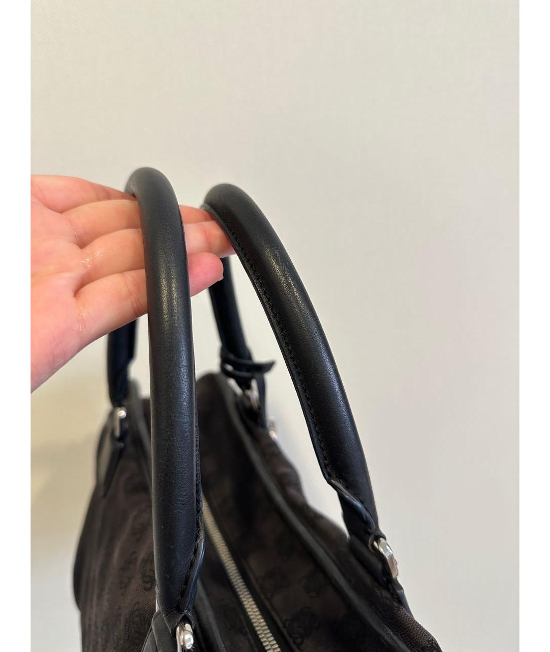 LOEWE Черная сумка с короткими ручками, фото 3