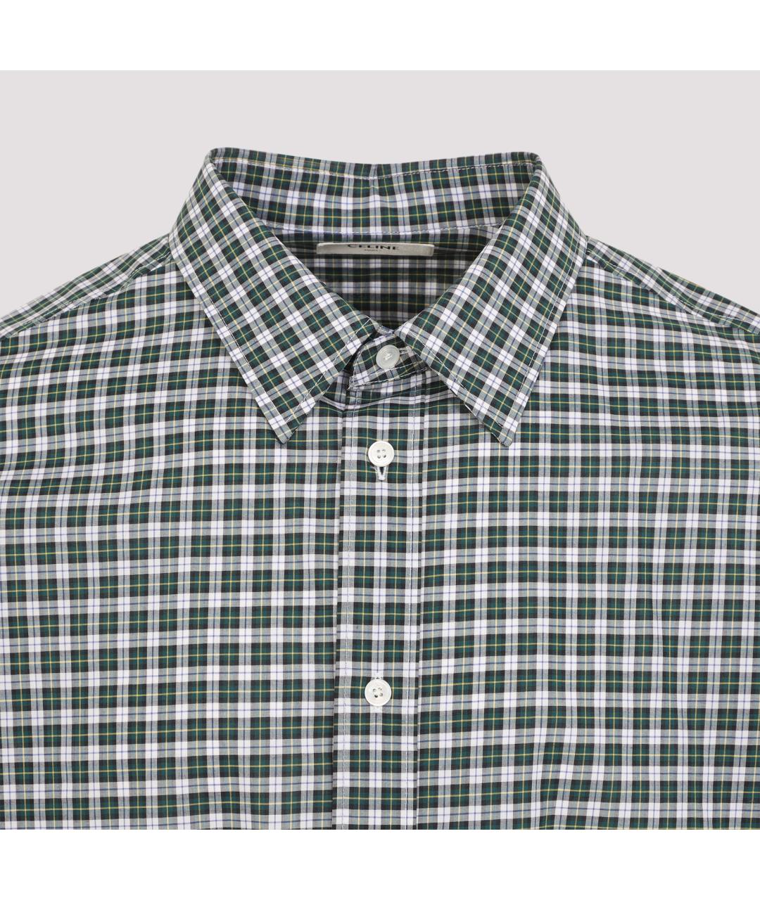 CELINE Мульти хлопковая кэжуал рубашка, фото 4