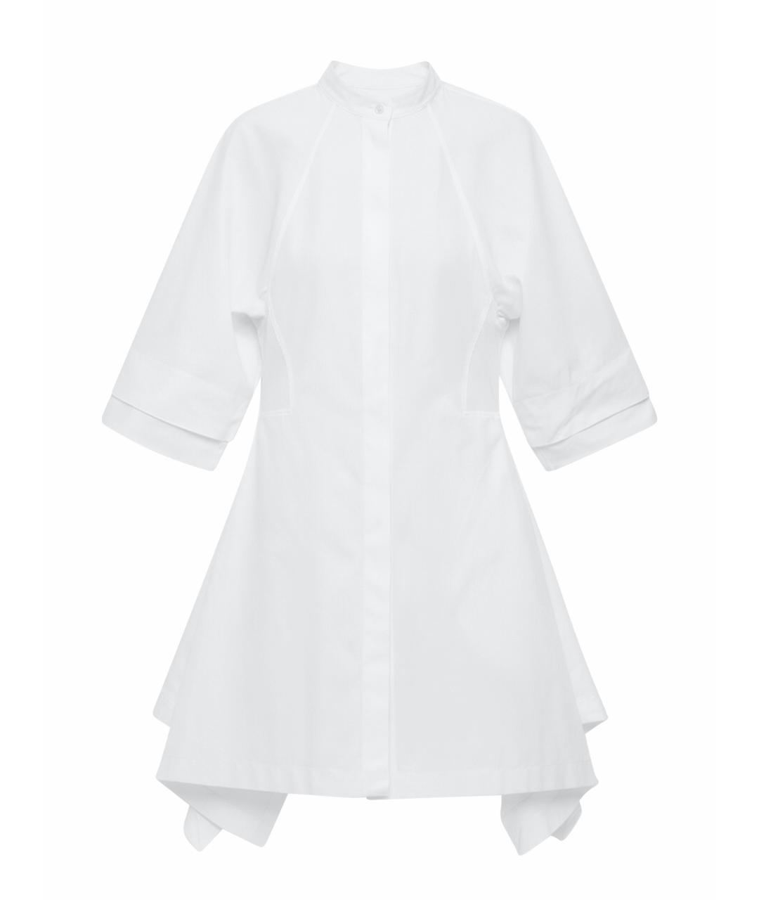 ALAIA Белое хлопковое повседневное платье, фото 1