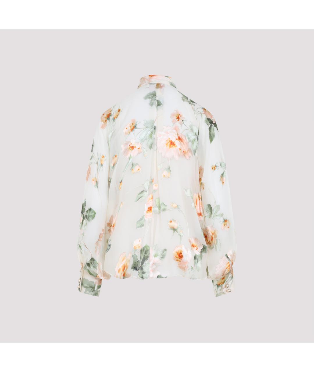 ZIMMERMANN Мульти шелковая блузы, фото 3