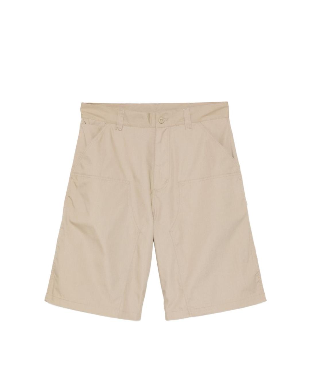 CARHARTT WIP Бежевые хлопковые шорты, фото 1