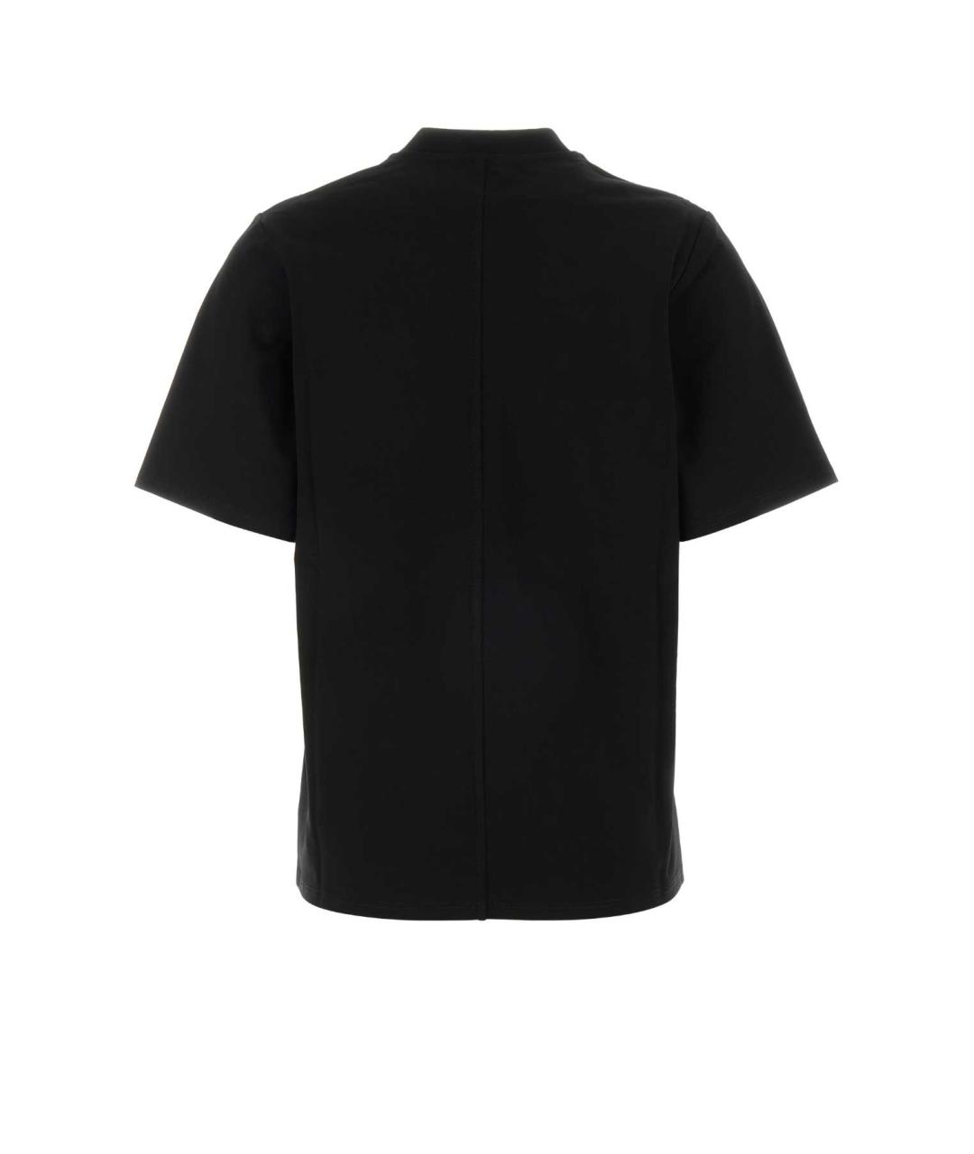 THE ROW Черная хлопковая футболка, фото 2