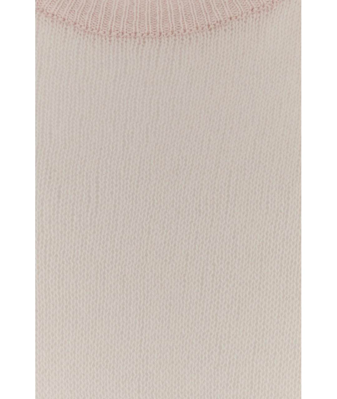 BALENCIAGA Розовый кашемировый джемпер / свитер, фото 3