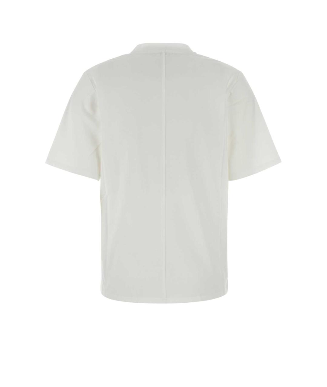 THE ROW Белая хлопковая футболка, фото 2