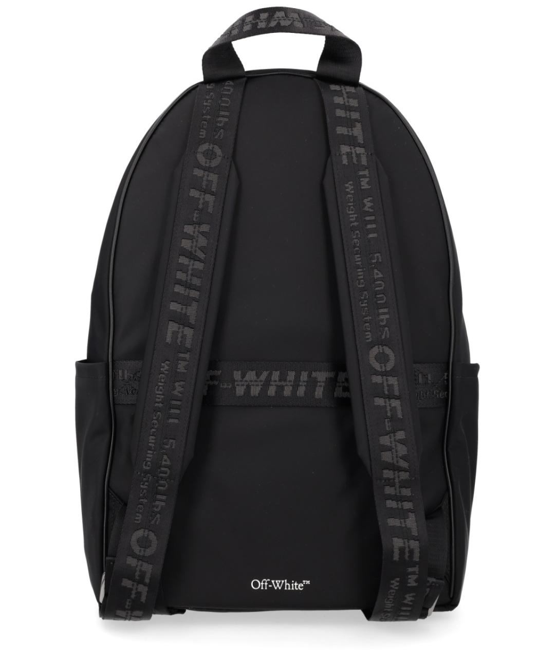 OFF-WHITE Черный синтетический рюкзак, фото 2