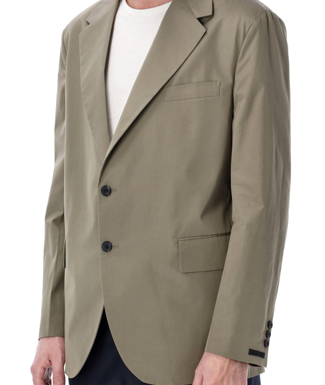 PRADA Хлопковый пиджак, фото 3