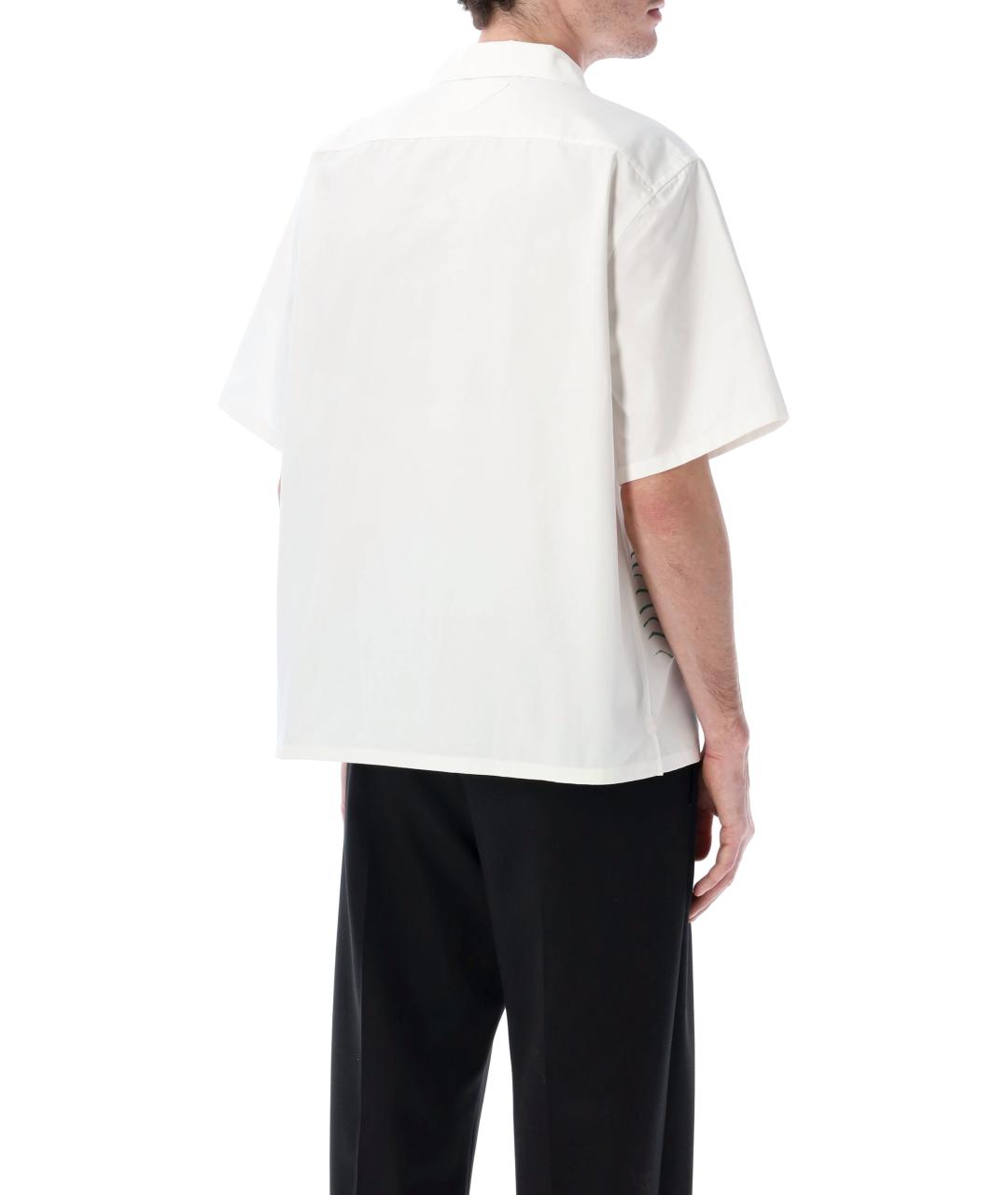 PRADA Зеленая хлопковая кэжуал рубашка, фото 2