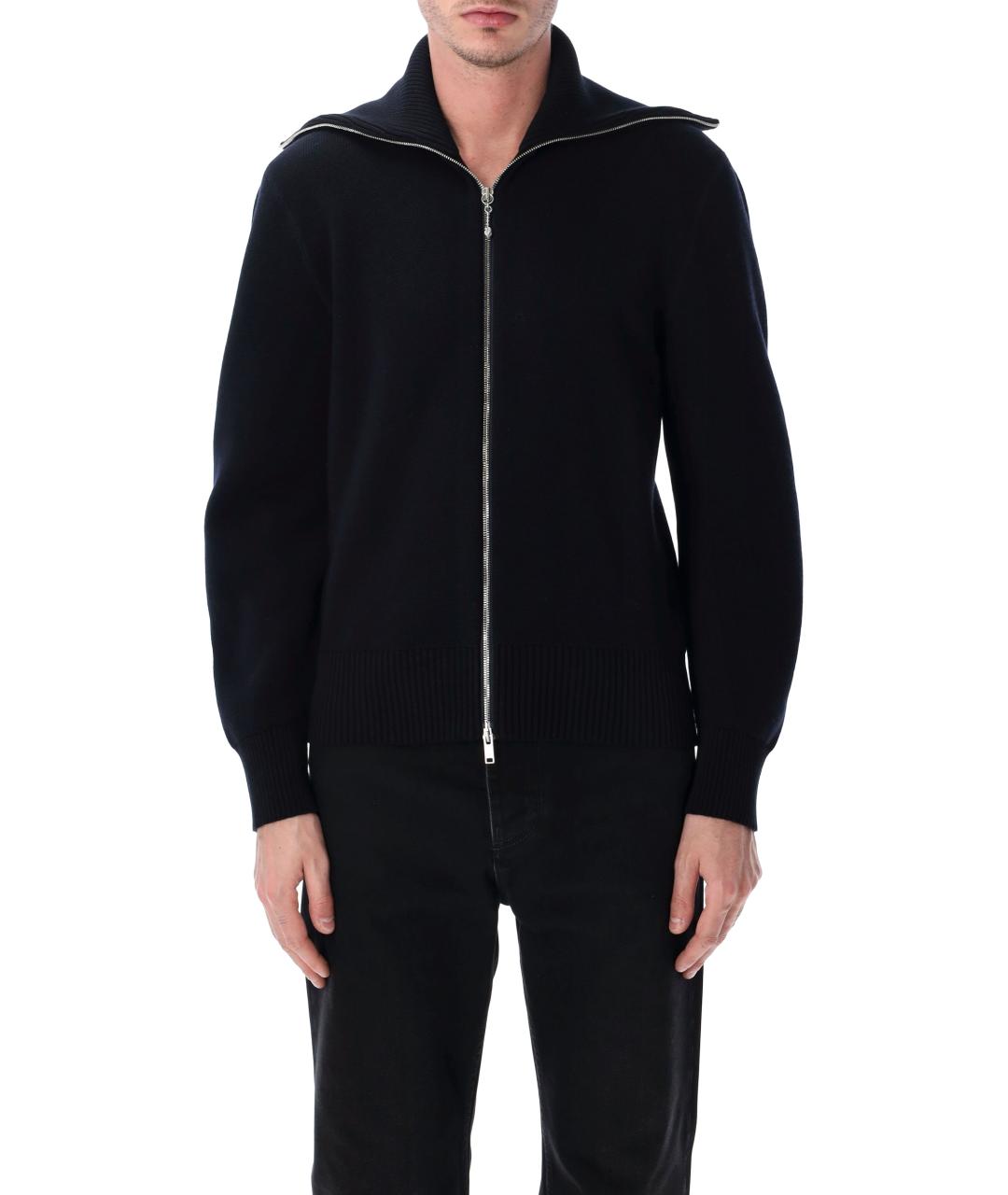 BOTTEGA VENETA Синий шерстяной кардиган, фото 1