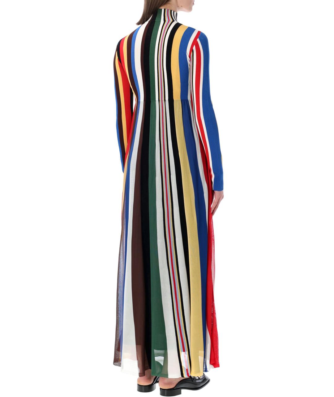 LOEWE Мульти вискозное платье, фото 2