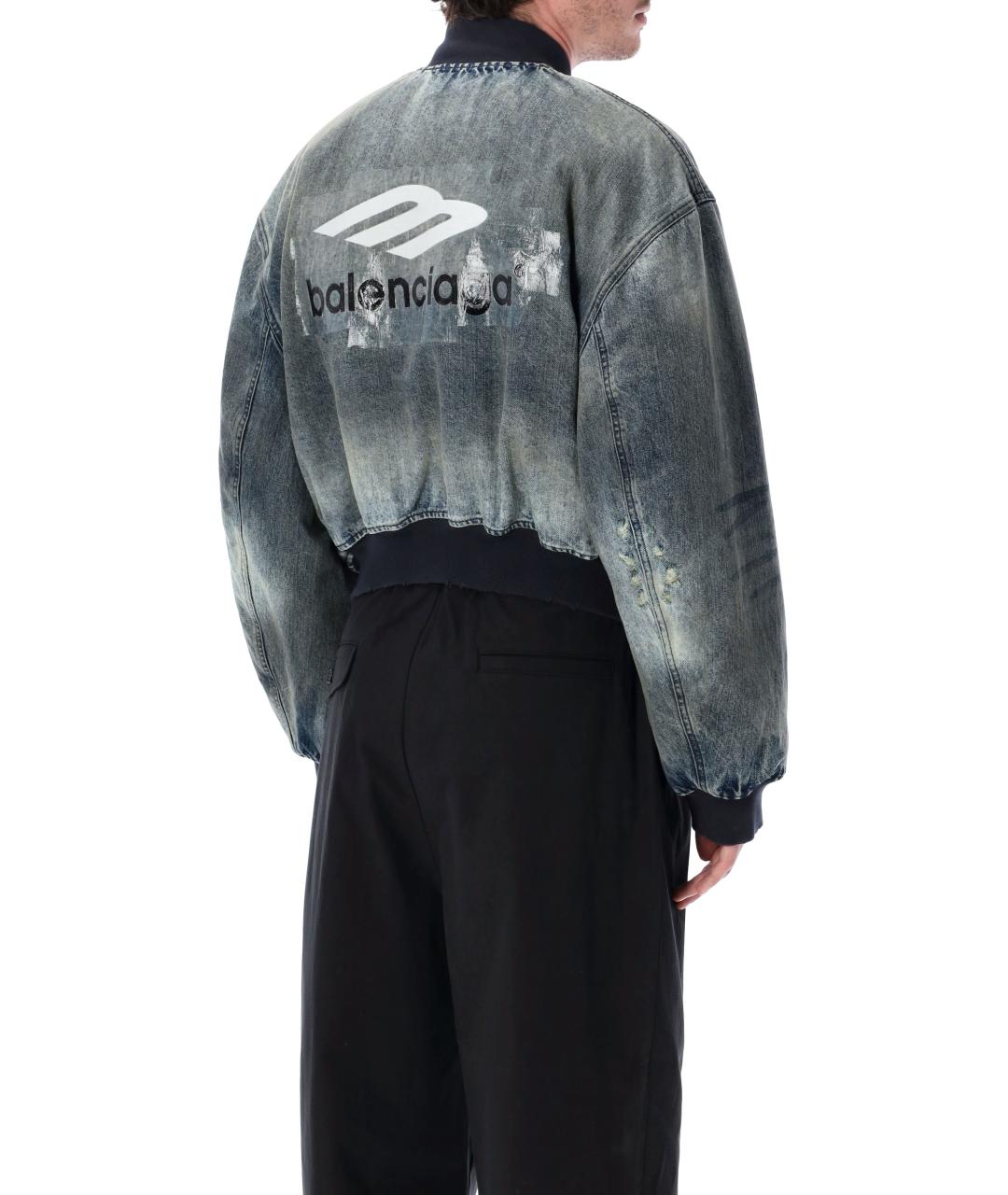 BALENCIAGA Мульти хлопковая куртка, фото 2